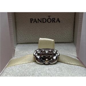 PANDORA HAPPY CRAB TWO TONE CHARM